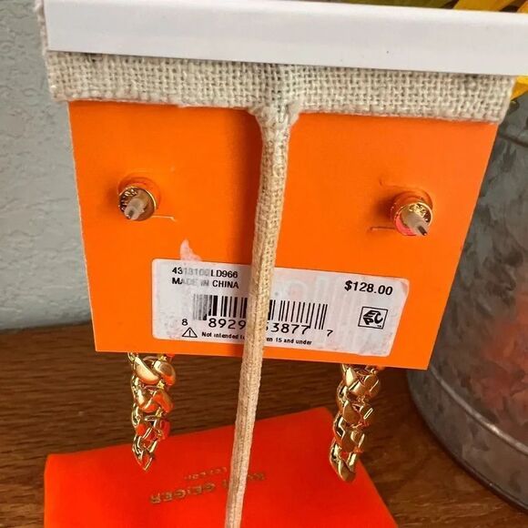 NWT Kurt Geiger London
Rainbow Pave Link Linear Earrings #TSER - Picture 7 of 9